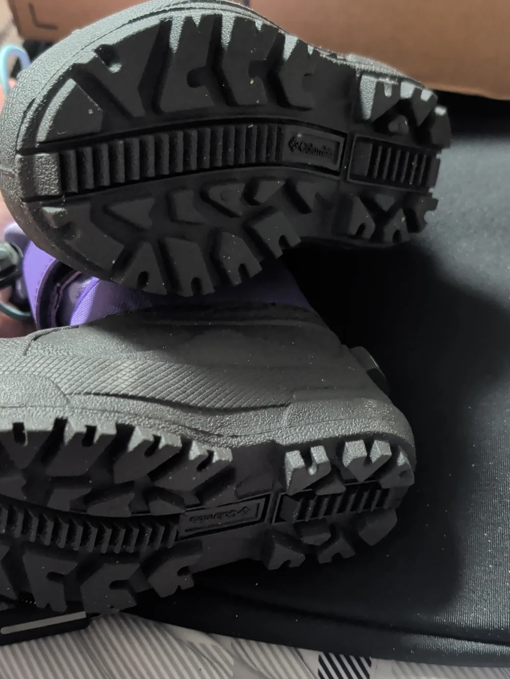 Columbia Toddler Purple Snow Boots - Durable Winter Boots, Size 6